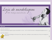Tablet Screenshot of lojademodelagem.com